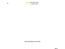 Tablet Screenshot of gheury.com